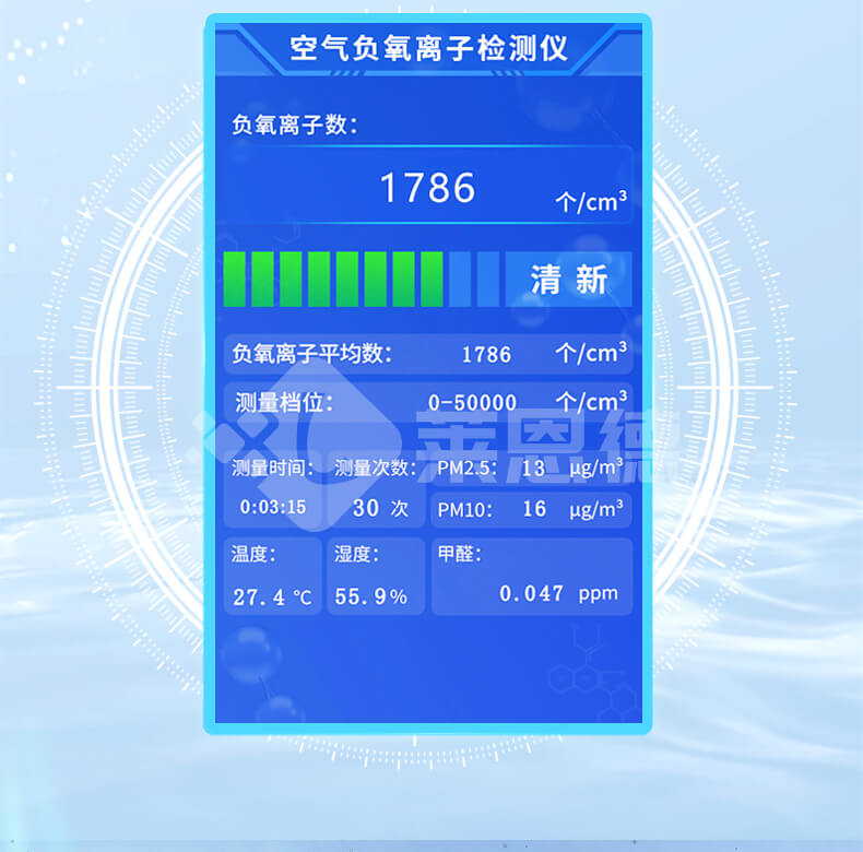 便攜式負離子檢測儀