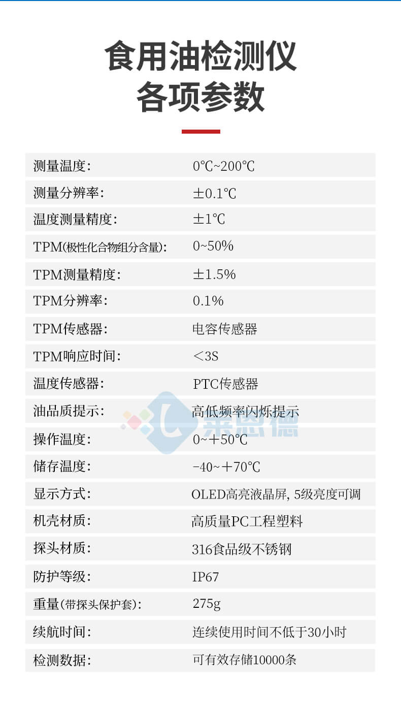 食用油品質檢測儀