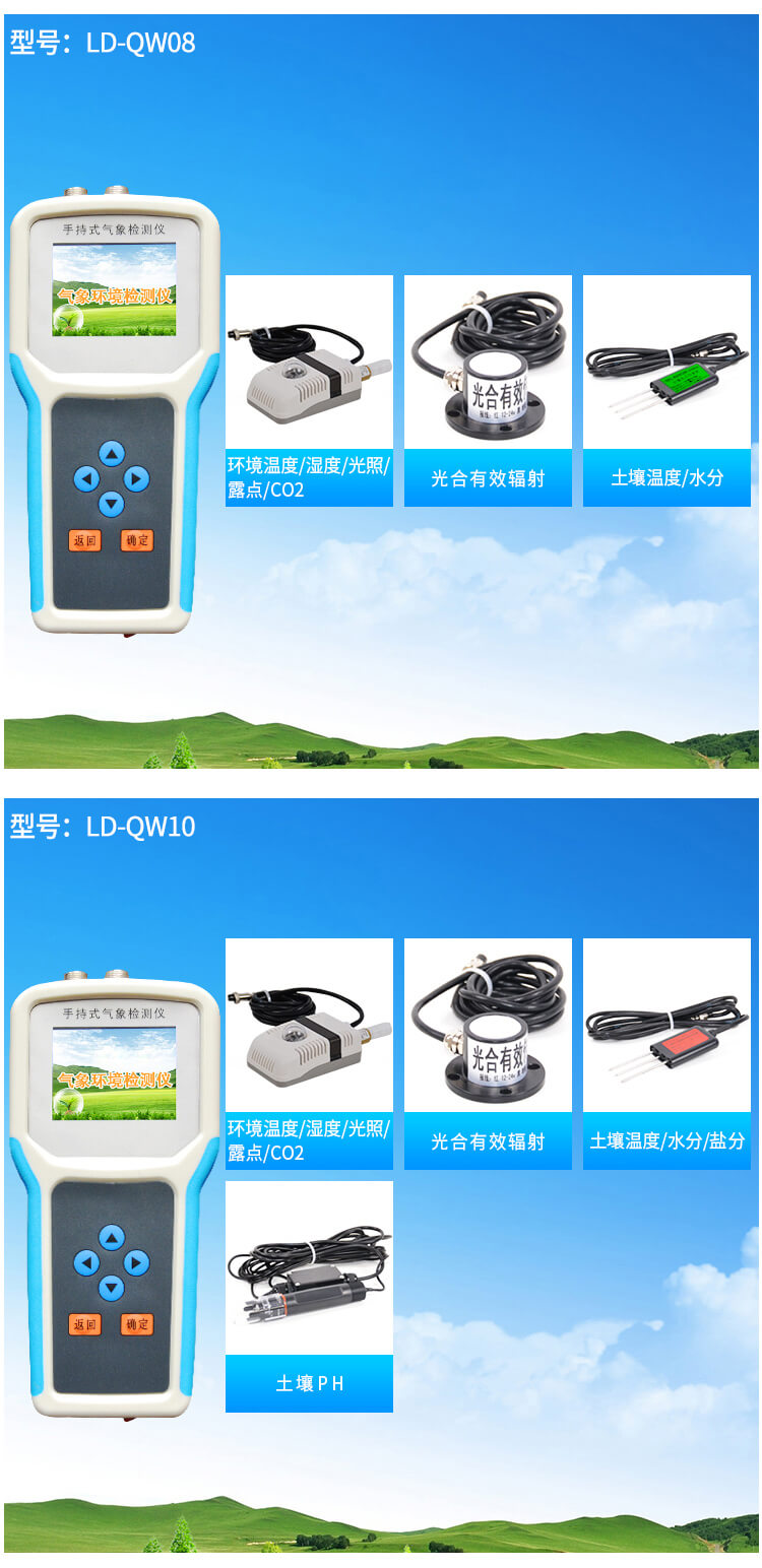 手持農(nóng)業(yè)氣象環(huán)境檢測(cè)儀