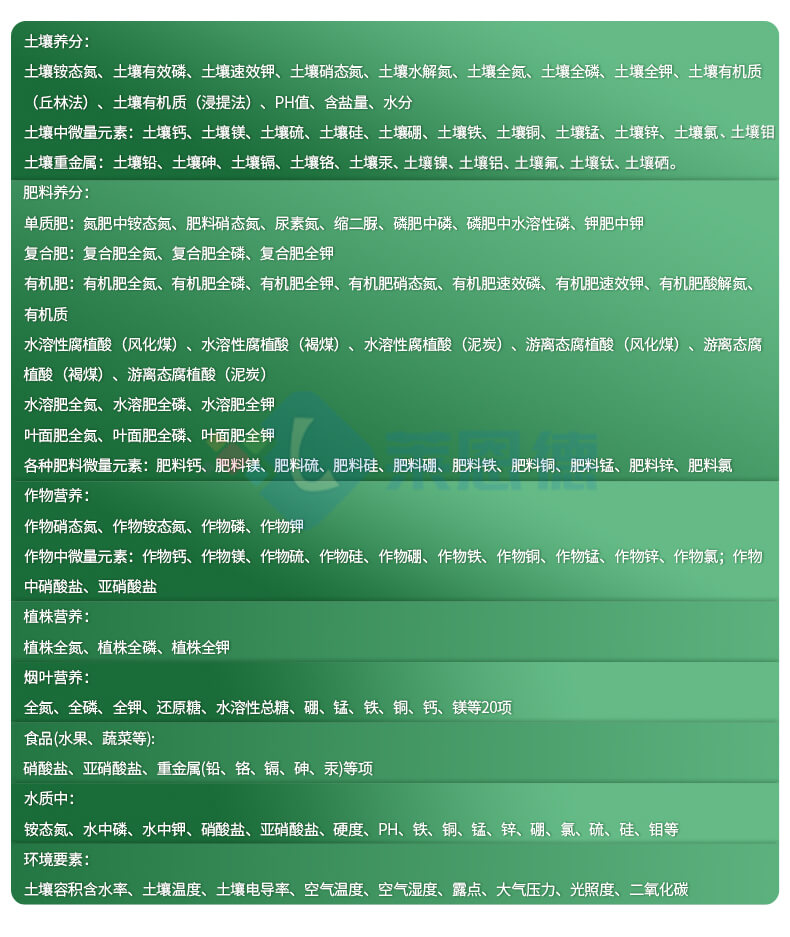 測土配方施肥設備