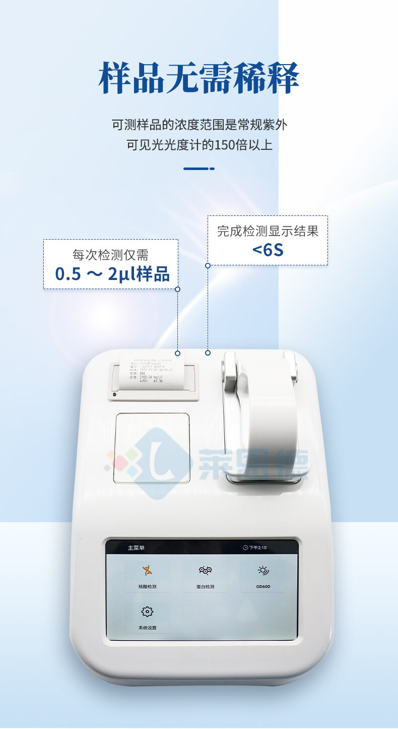 實驗室超微量分光光度計