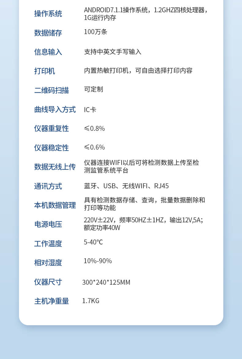熒光定量農藥殘留檢測儀